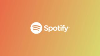 Spotify logo on gradient banner