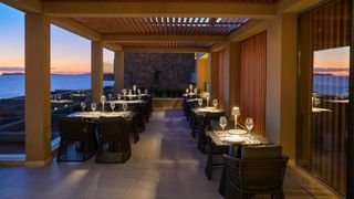 Enjoy a fine dining experience at Pearl restaurant