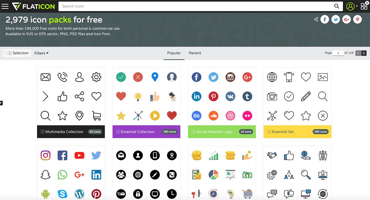 The best sets of free icons | Creative Bloq