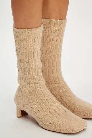 Ariana Knit Sock Boots