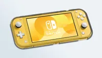 an image of the Hori Duraflexi Protector on a Nintendo Switch Lite