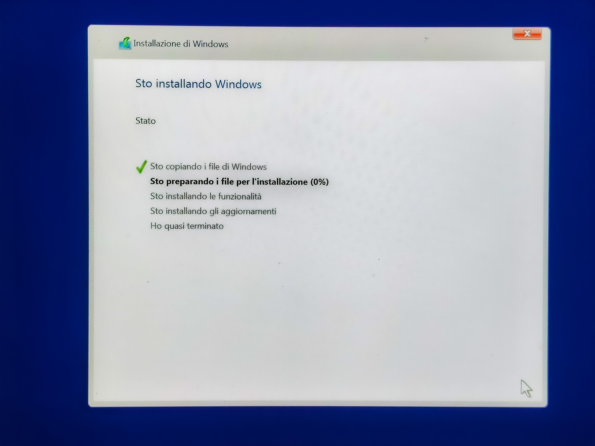 Come installare Windows 10
