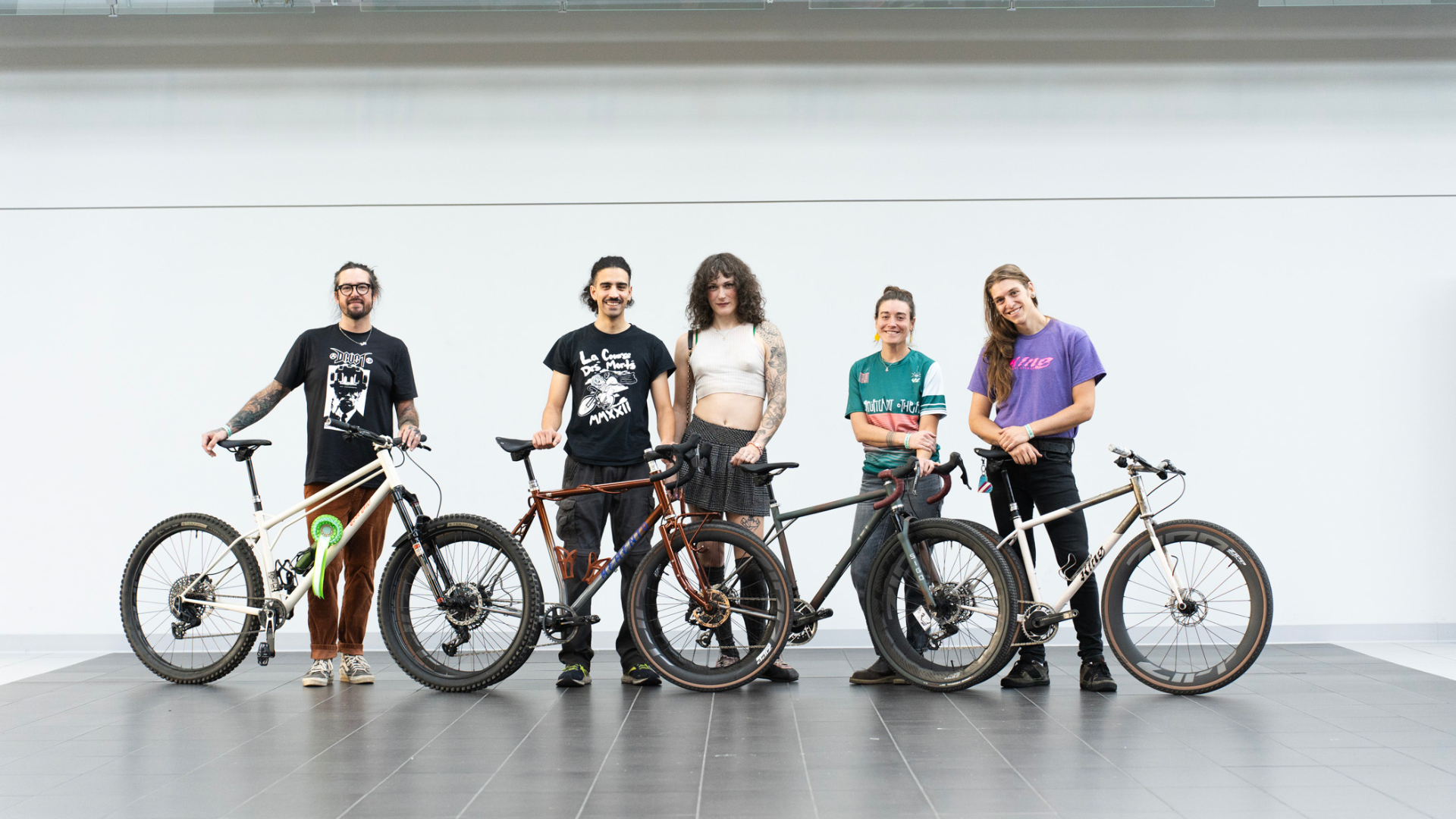 The 2024 Sram Inclusivity Scholarship for European Framebuilders recipients