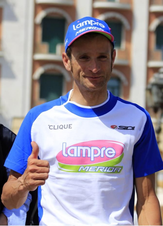 Michele Scarponi (Lampre-Merida) is ready to roll
