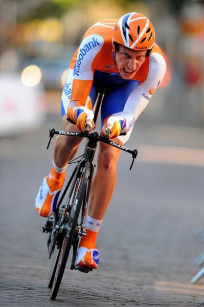 Jos Van Emden (Rabobank) took his second prologue victory this month.