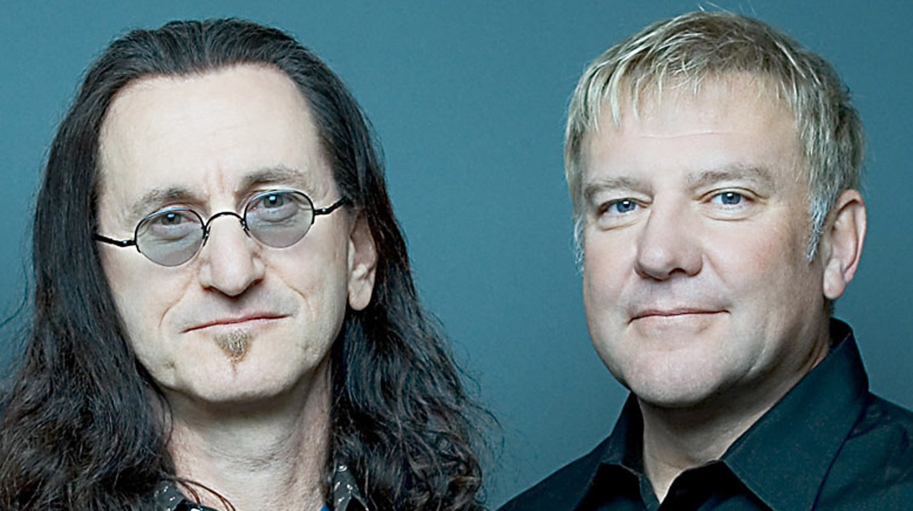 Geddy Lee and Alex Lifeson