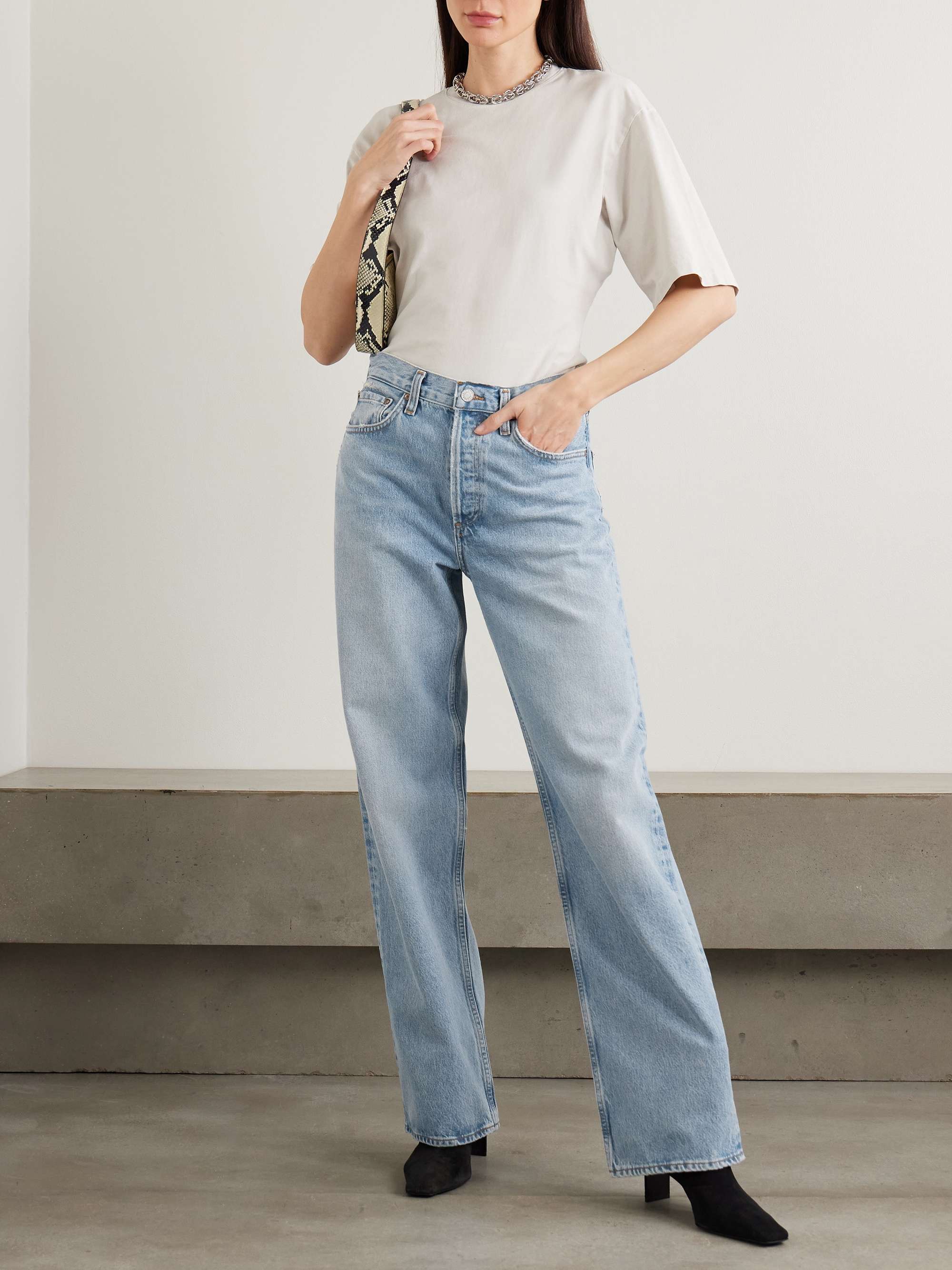 Arc Mid-Rise Wide-Leg Jeans