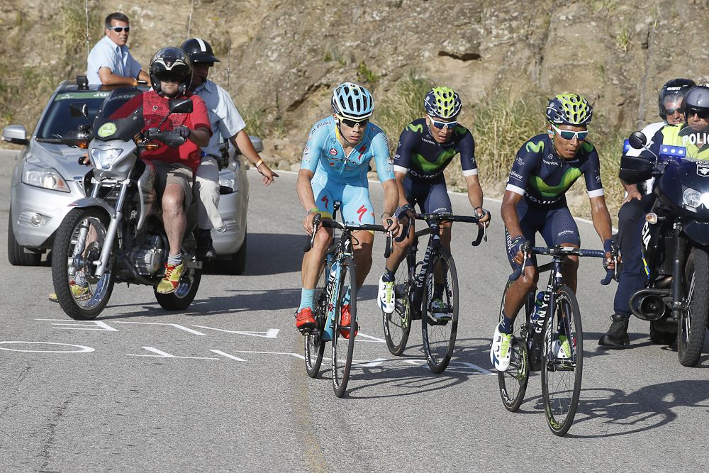 Nairo Quintana, Dayer Quintana and Miguel Angel Lopez