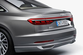 Audi A8 rear view