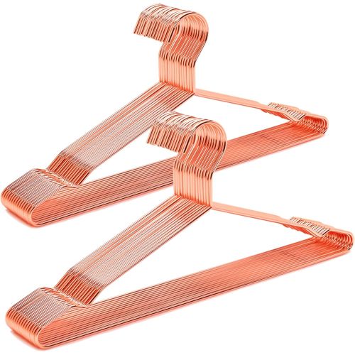 Amber Home 20 Pack Gold Strong Metal Hangers