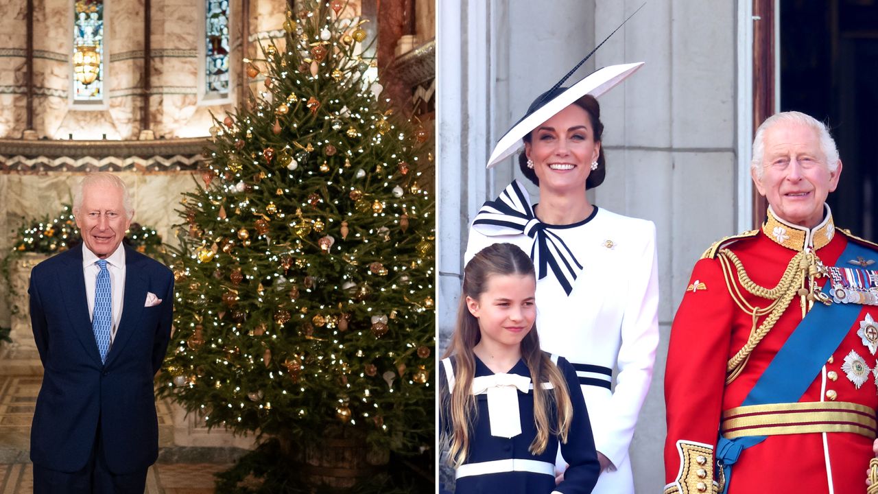 King Charles and Kate Middleton stand on the balcony of Buckingham Palace for Trooping the Colour 2024, and King Charles delivers his King&#039;s Speech next to a Christmas tree