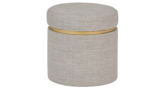 Amazon Brand – Rivet Asher Modern Storage Ottoman