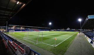 General view of Ross County's Victoria Park ground in October 2024.