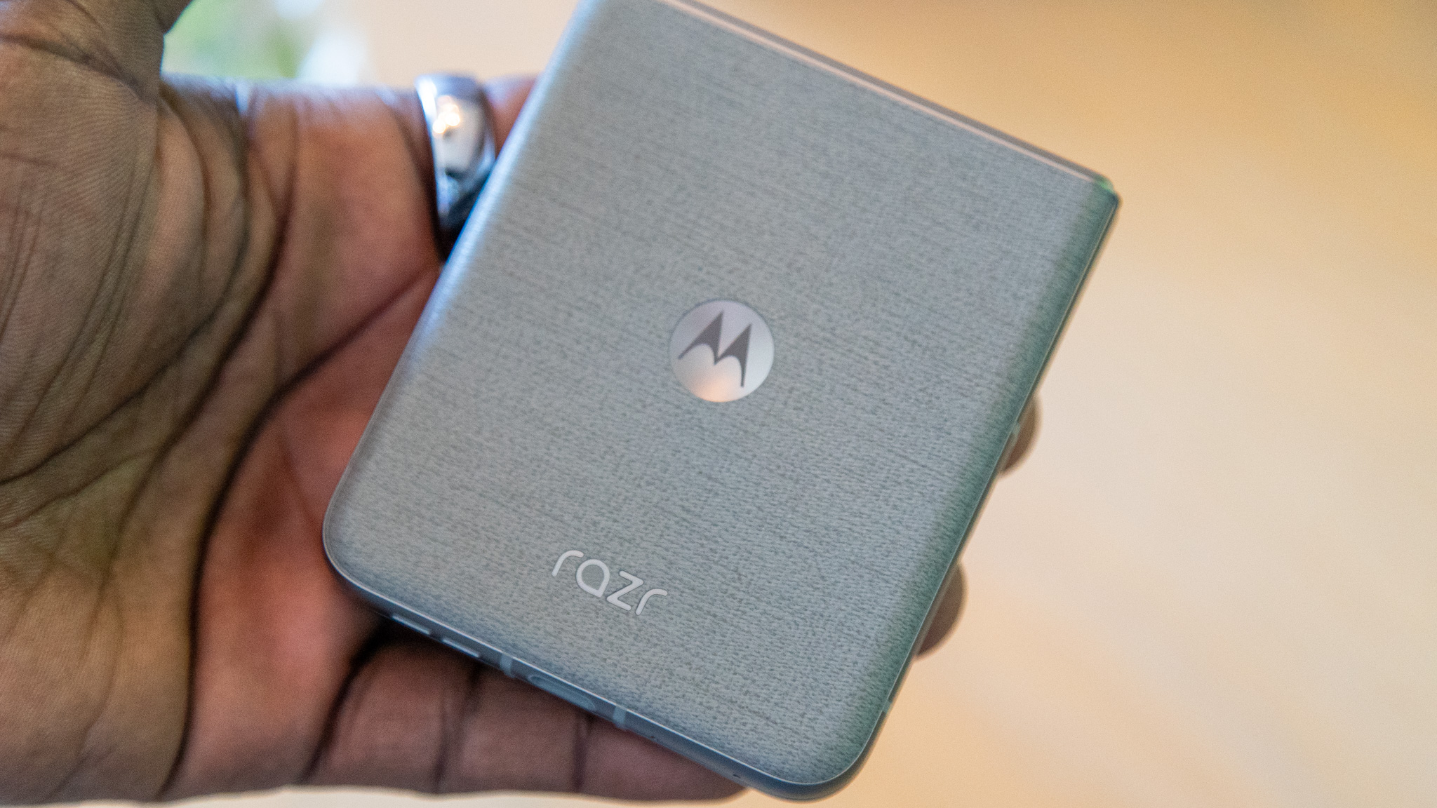 Motorola Razr 2026 in hand