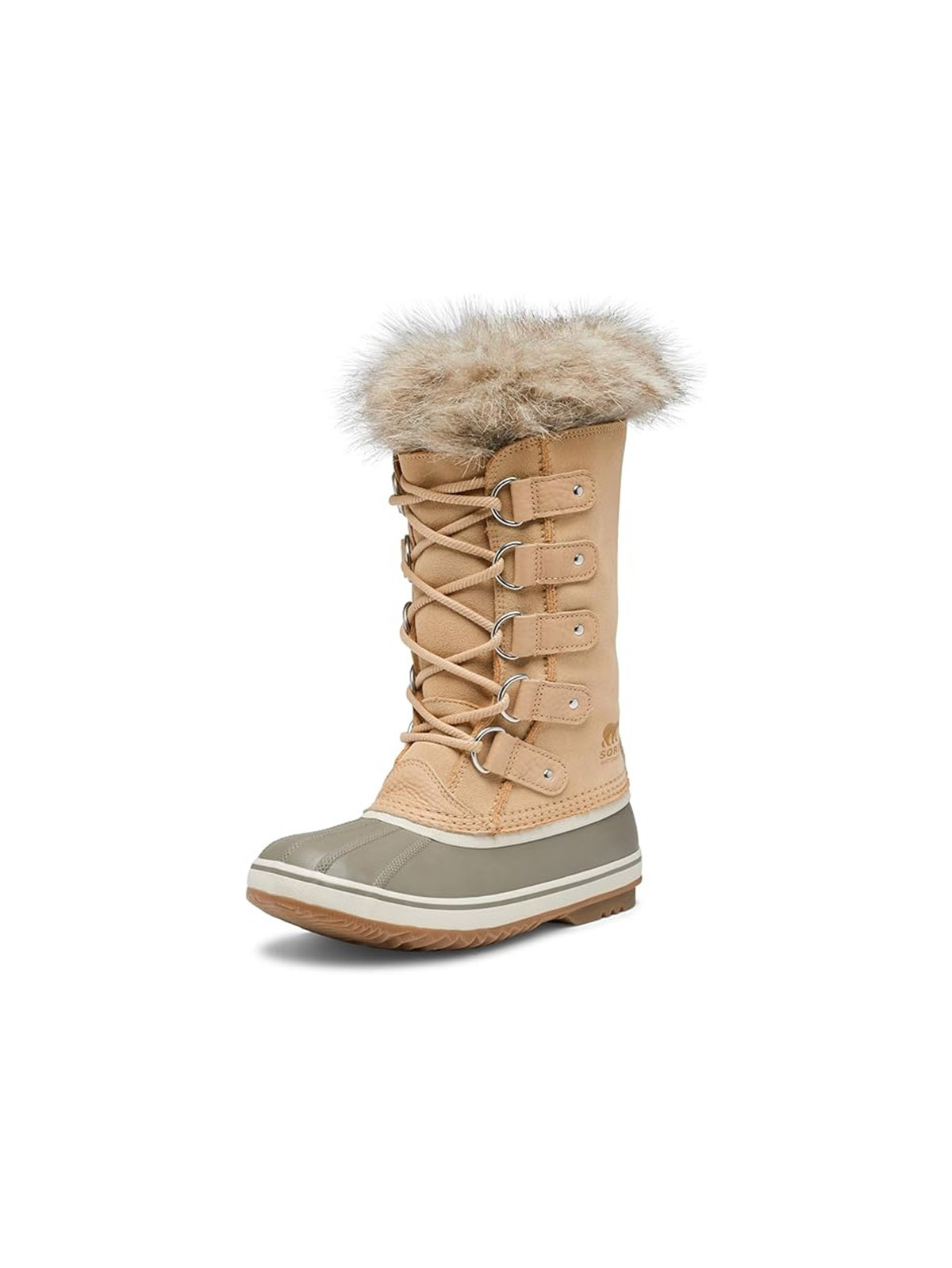 Sorel Women's Joan of Arctic Waterproof Boot - Ceramic, Gum 2 - 8.5