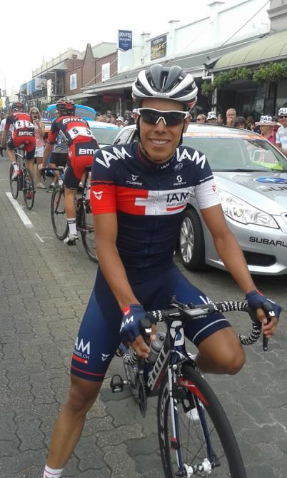 Jarlinson Pantano joined IAM Cycling this year.
