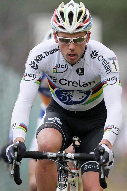 Sven Nys was the defending champion for the Heusden-Zolder World Cup round but could only manage a 6th place result this time.
