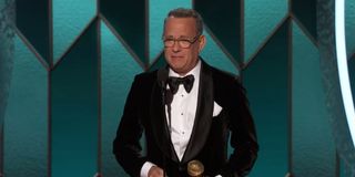 Tom Hanks at 2020 Golden Globe Awards