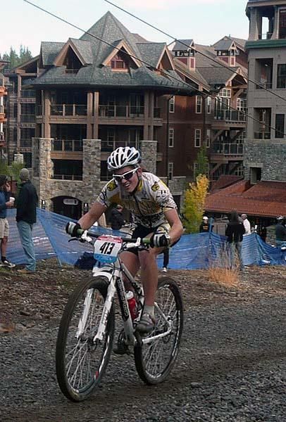Colorado College's Kay Sherwood won the division 2 women's race.