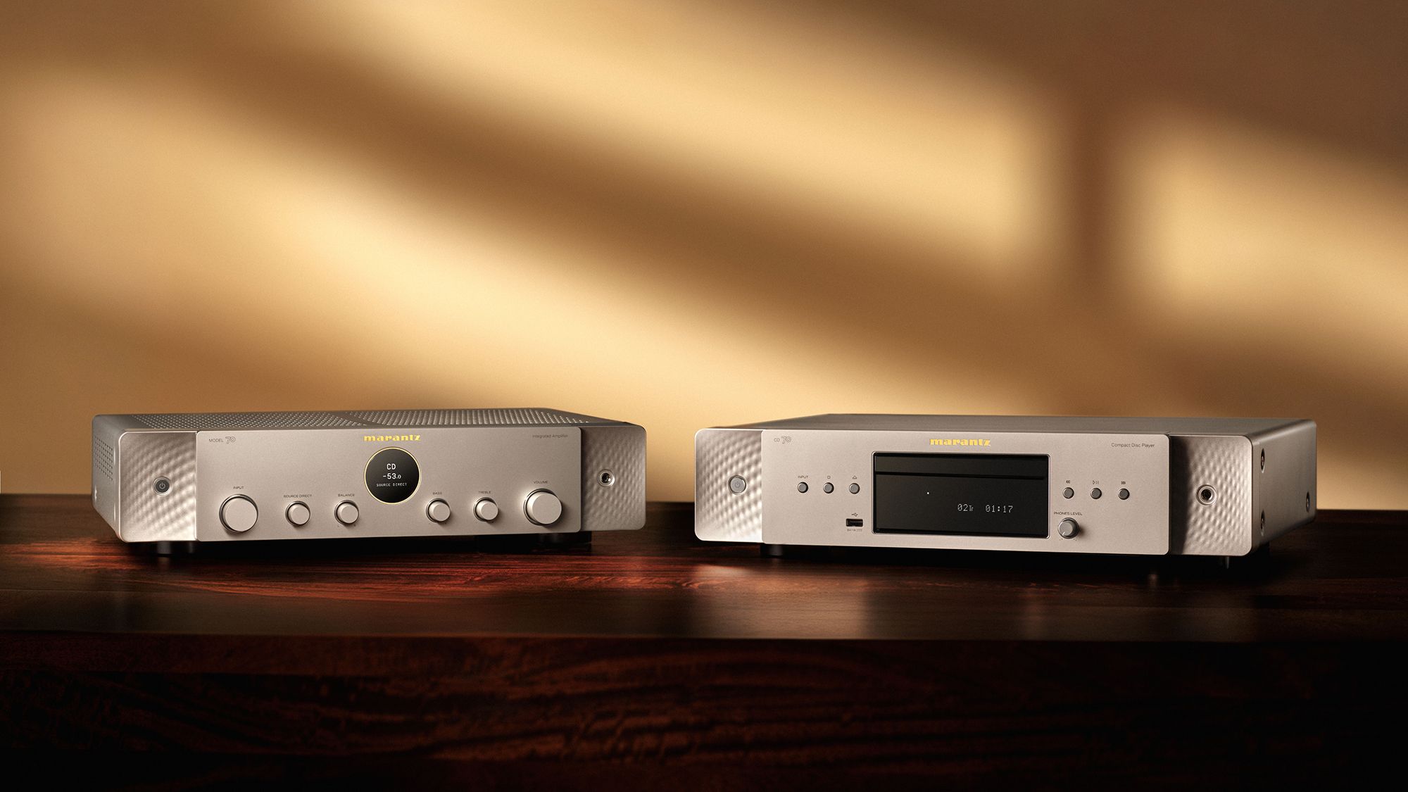 End of an era as Marantz waves goodbye to two hi-fi classics and unveils new entry-level Model 70 integrated amplifier and CD 70 compact disc player