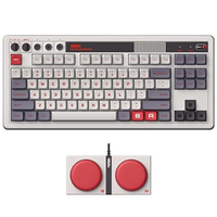 8BitDo Retro Mechanical Keyboard (N Edition) | Bluetooth/2.4 GHz / USB Type-C | 200-hour battery life | $99.99 $89.99 at Amazon (save $10)