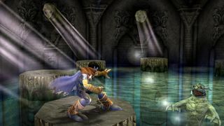 A screenshot of the upcoming PS5 game, Legacy of Kain: Soul Reaver 1+2 remastered.