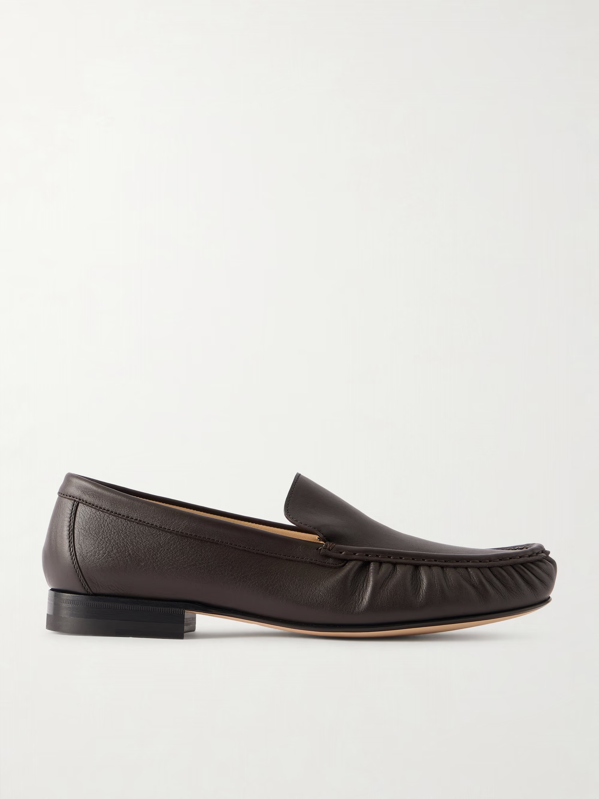 MANOLO BLAHNIK Leonda leather loafers