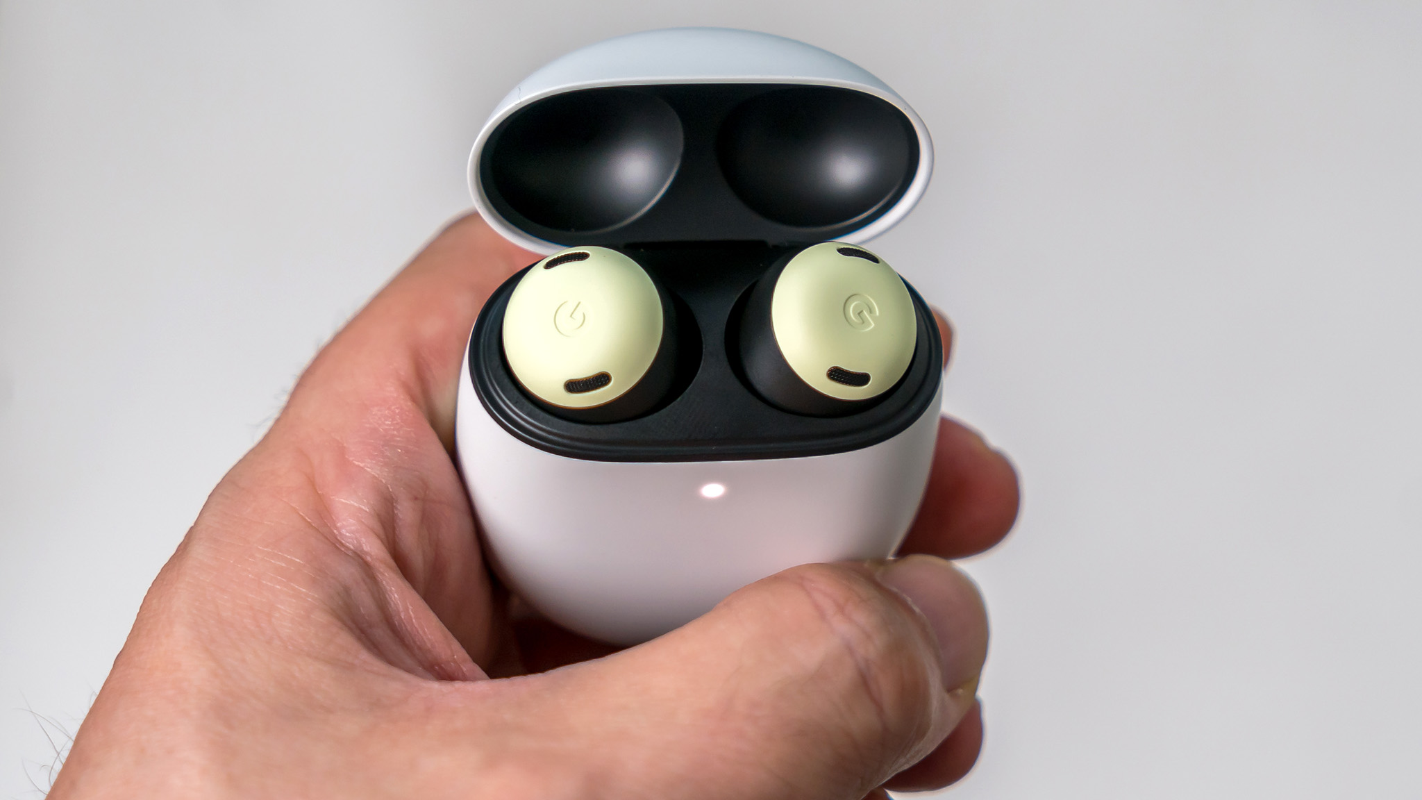 Download Google Pixel Buds Pro in their case