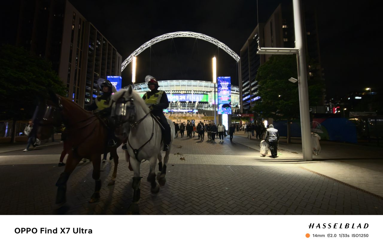 Oppo Find X7 Ultra sample photos &ndash; at UEFA Champions League 2024 final