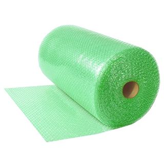 Triplast Decayable Green Bubble Wrap Roll (400mm X 50m) | Small Air Bubble Cushioning Bubble Wrap for Moving House, Fragile Item Packaging and Protective Wrapping for Shipping & Storage