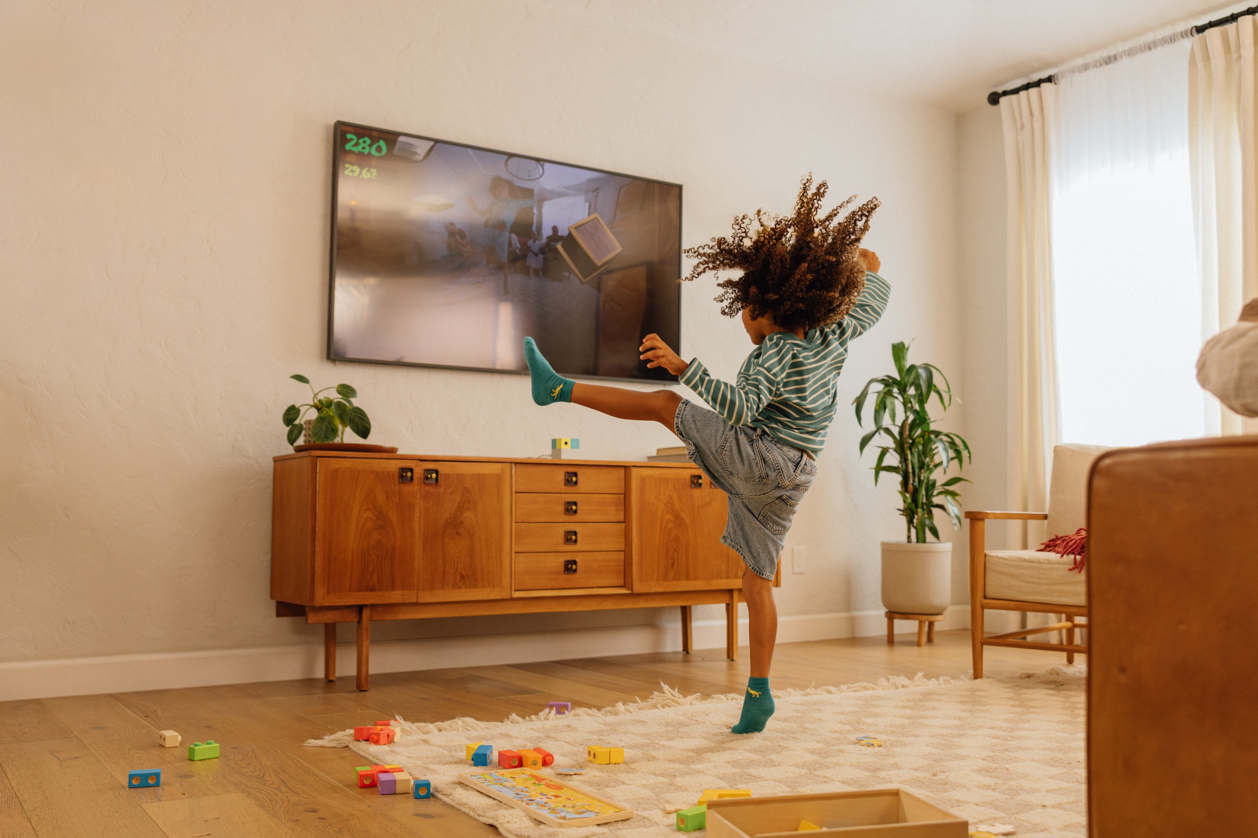 Nex Playground console in use
