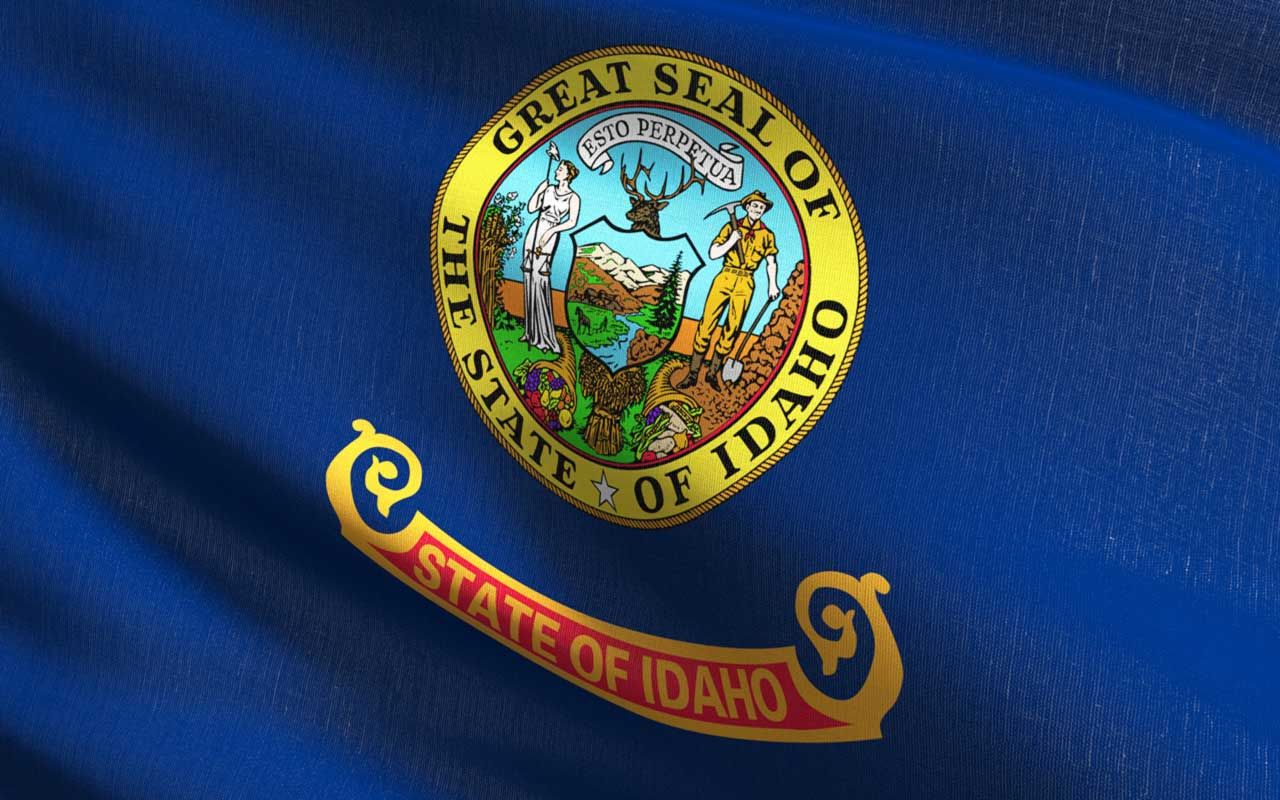 picture of Idaho flag