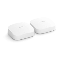 Eero Pro 6 (two-pack) was $399 now $259 @ Amazon