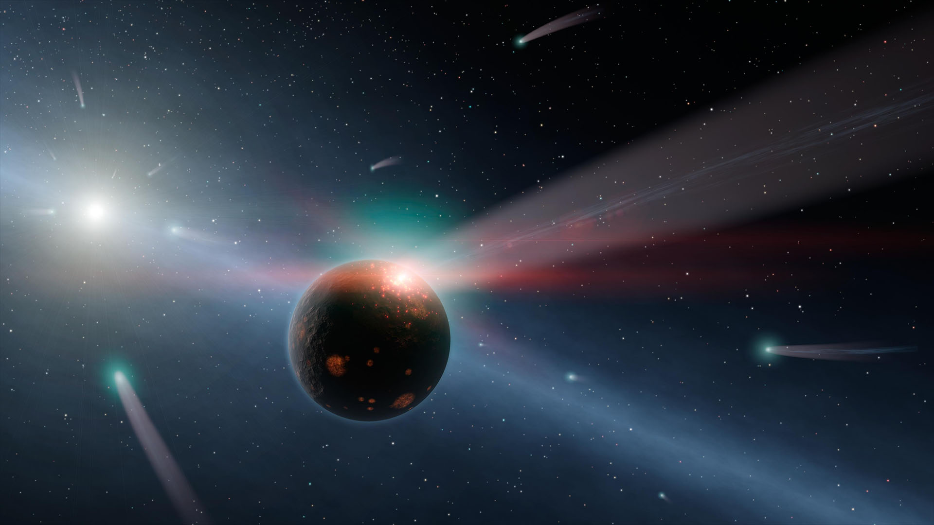 'Bouncing' comets may be delivering the seeds of life to alien planets, new study finds thumbnail