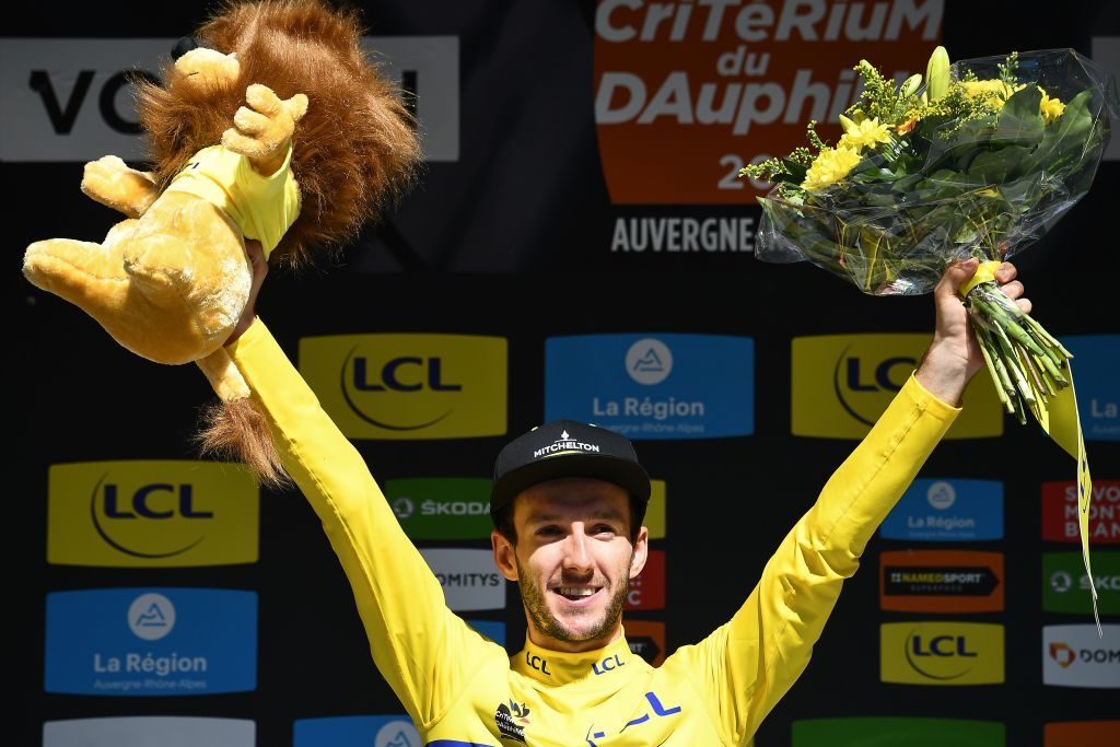 Race leader Adam Yates (Mitchelton-Scott)