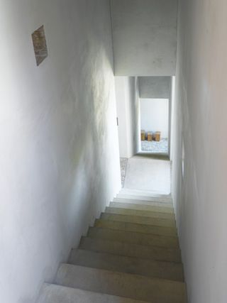 The stairs of the house