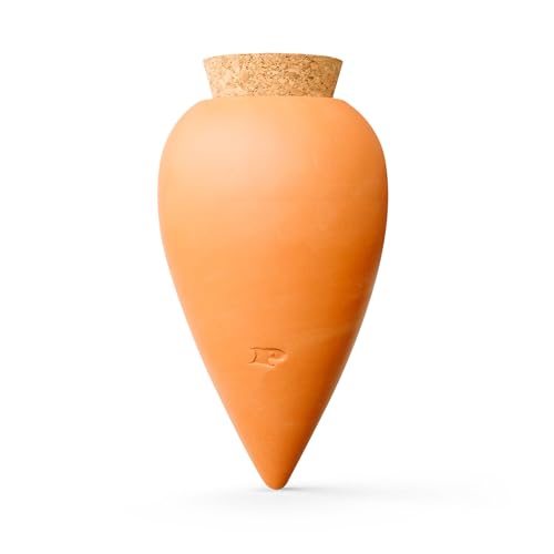 Pepin | Olla Terracotta Planting | Automatic and Ecological Watering for Indoor and Outdoor Plants | Natural Irrigation System | Autonomy of Approximately 1 Week | Oya Terracotta - 25cl