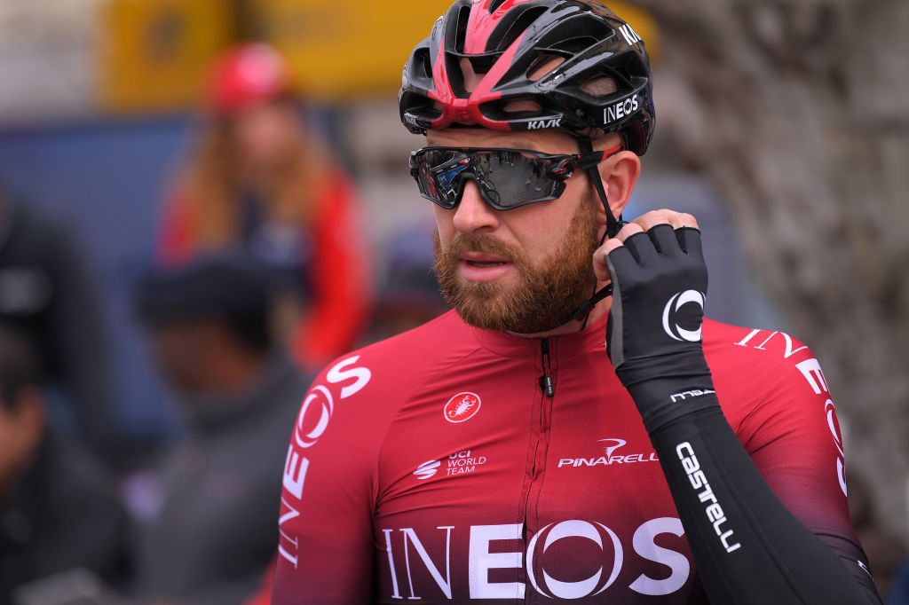 Ian Stannard at the 2020 Tour de la Provence during his final season as a rider