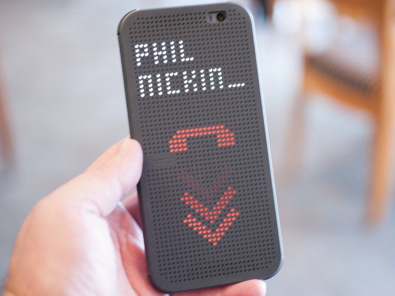 HTC One M8 Dots View Case
