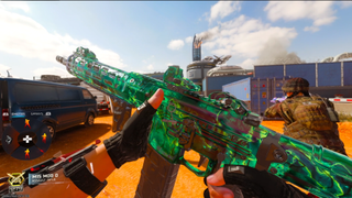 The Genesis Mastery Camo on the M15 in Call of Duty: Black Ops 7.