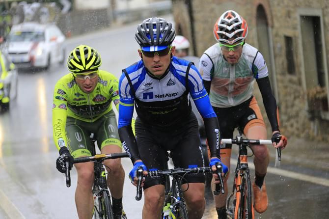 NetApp's Cesare Bennedetti in the breakaway