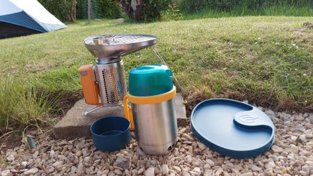 Biolite Campstove 2 in a field