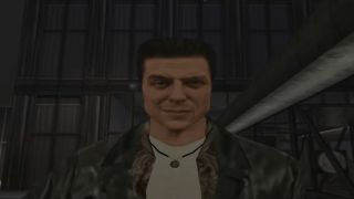 Max Payne in the opening scene of Max Payne