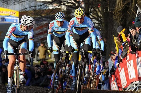 The Belgian dominance was striking