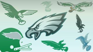 Philadelphia Eagles logo composite