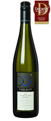 O'Leary Walker Polish Hill River Riesling Australia 2008