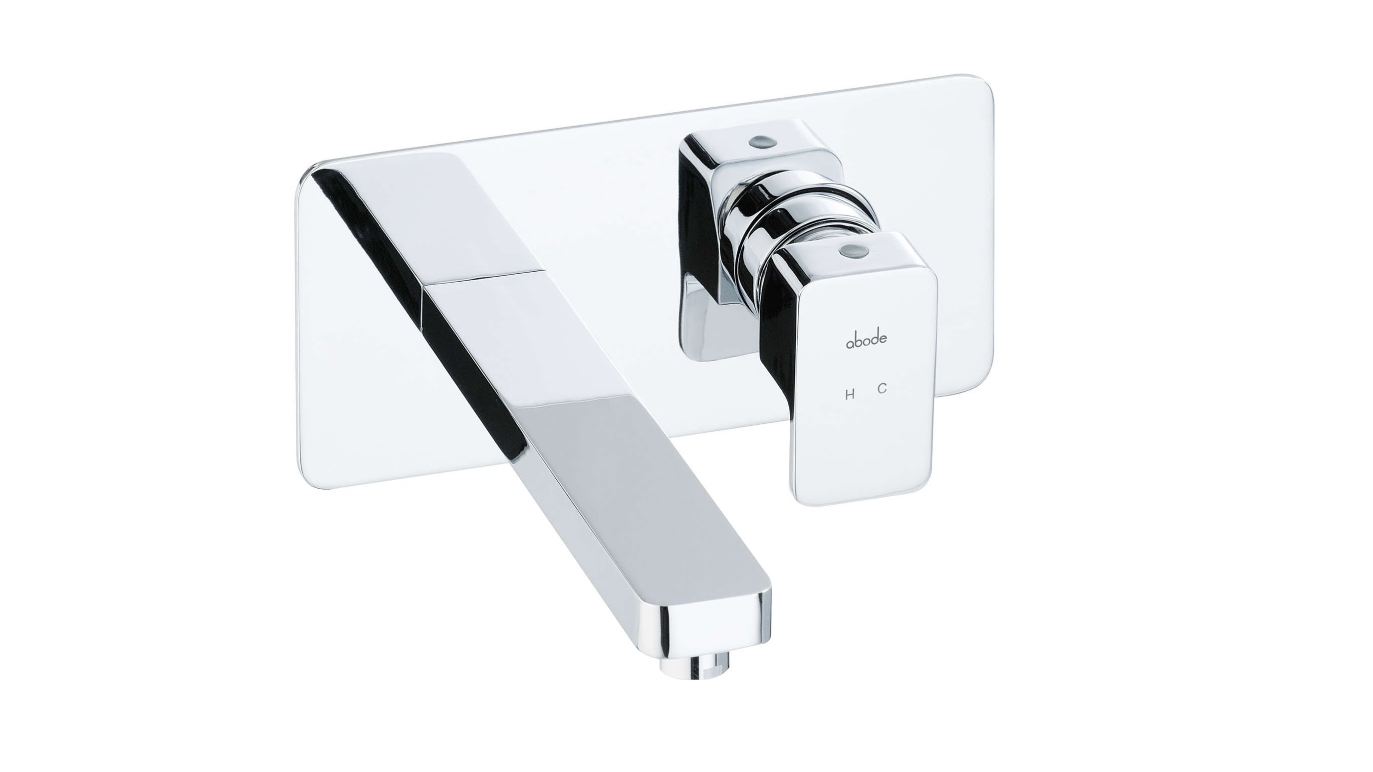 Abode Fervour Wall Mounted Bathroom Tap