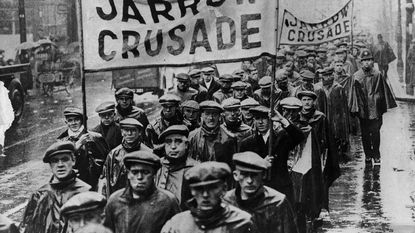 Jarrow Crusade marchers, 1936 © Keystone/Getty Images