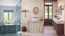 Should you replace your bathroom vanity doors with curtains