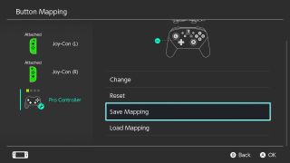 How to save custom mapping step five: select Save Mapping